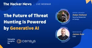 Leia mais sobre o artigo ﻿CensysGPT: AI-Powered Threat Hunting for Cybersecurity Pros (Webinar)