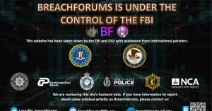 Leia mais sobre o artigo FBI Apreende BreachForums Novamente, Insta Usuários a Denunciar Atividade Criminosa