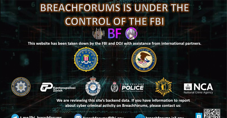 Você está visualizando atualmente FBI Apreende BreachForums Novamente, Insta Usuários a Denunciar Atividade Criminosa